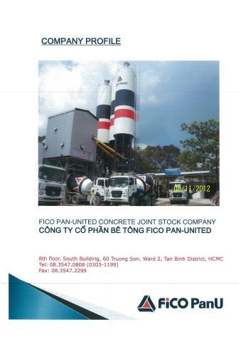 FICO Pan-United Concrete Joint Stock Company