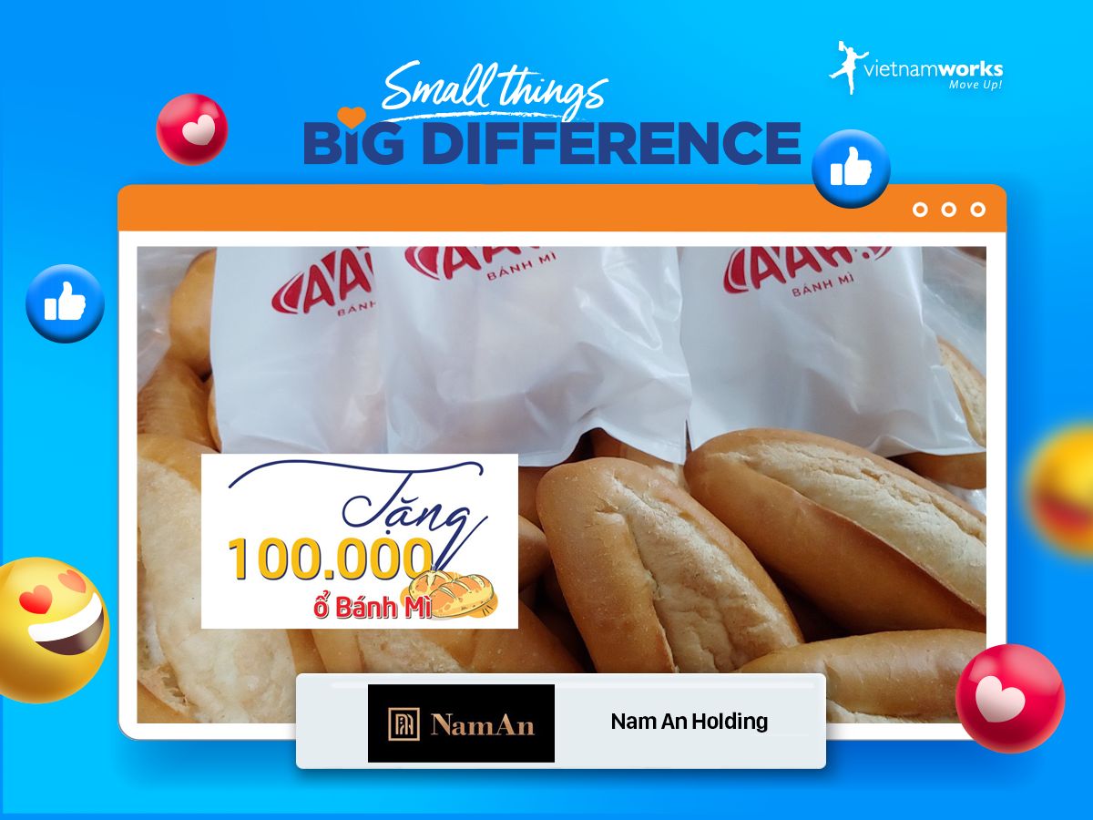 Nam An Holding khởi động chương trình “Tặng 100.000 ổ bánh mì - đẩy lùi Covid-19”