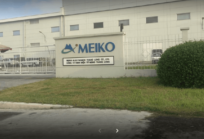 Meiko Electronics Thang Long Co., Ltd ( MKTC ) tuyển dụng - Tìm việc mới nhất, lương thưởng hấp dẫn.