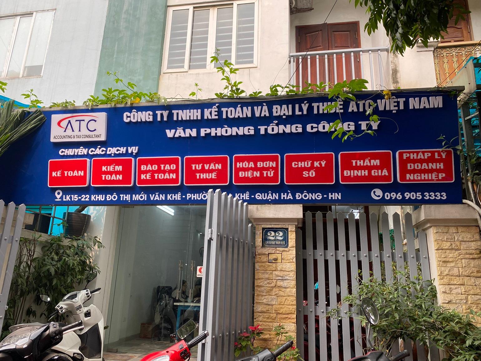 Công Ty TNHH Kế Toán Và Đại Lý Thuế ATC Việt Nam