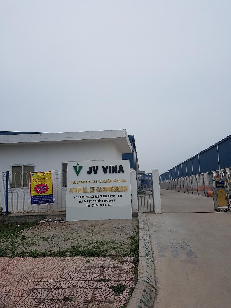 Công Ty TNHH JV VINA – Chi Nhánh Bắc Giang