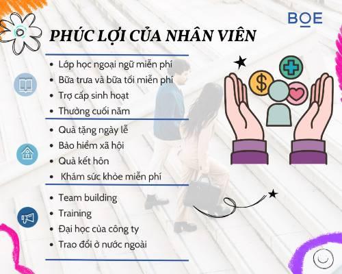 Công ty TNHH Công Nghệ Điện Tử - Nghe Nhìn BOE Việt Nam