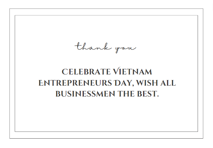 Lời chúc sếp ngày doanh nhân Việt Nam bằng tiếng Anh hay đầy ý nghĩa