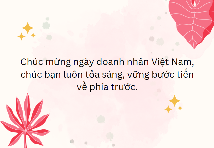 Lời chúc ngày doanh nhân Việt Nam dành cho đồng nghiệp