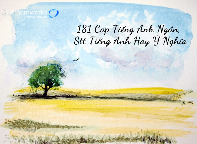 caption tiếng anh hay