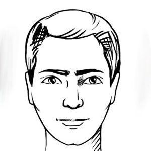 Kiểu tóc nam giới phù hợp cho gương mặt tròn