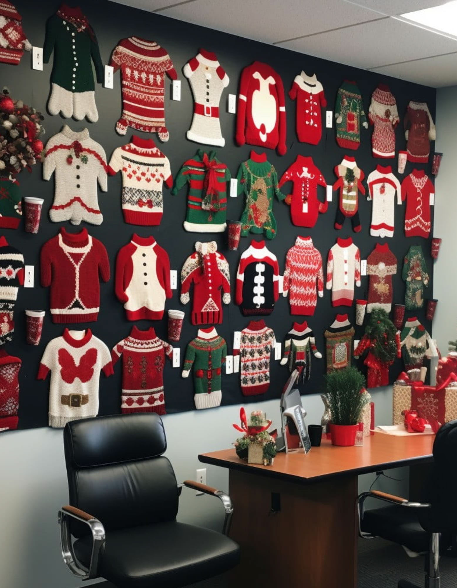 hình ảnh Giáng sinh đẹp tại văn phòng
