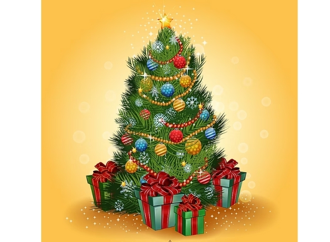 Mẫu cây thông Giáng Sinh đẹp cho mùa Noel 2023