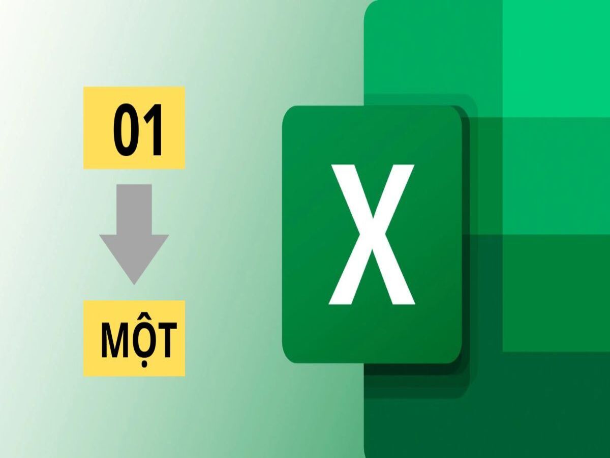 Cách chuyển số thành chữ trong Excel