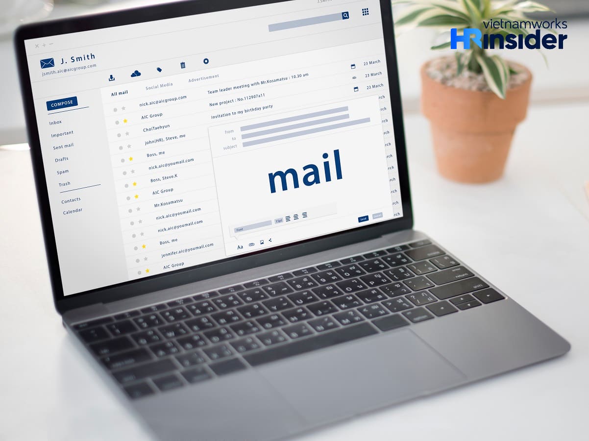 cách xác minh vị trí email