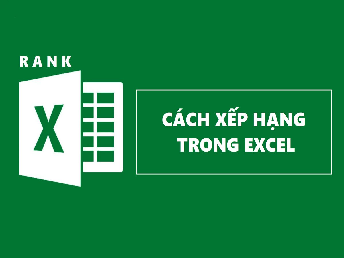 cách xếp thứ hạng nhập Excel