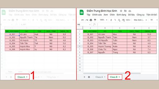 Cách dùng hàm QUERY lọc và tra cứu dữ liệu